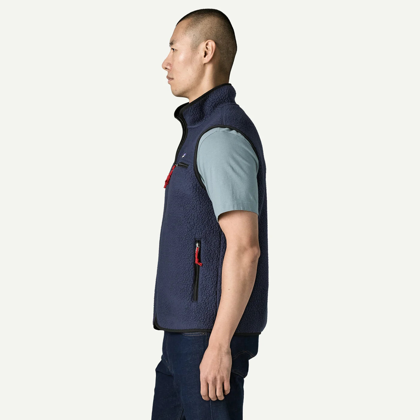 PATAGONIA Men's Retro Pile Fleece Vest New Navy