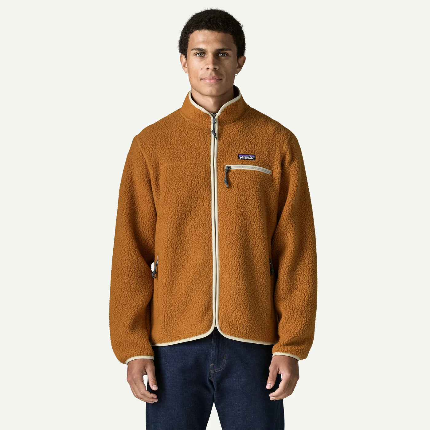 PATAGONIA Men's Retro Pile Fleece Jacket Cinnamon Brown