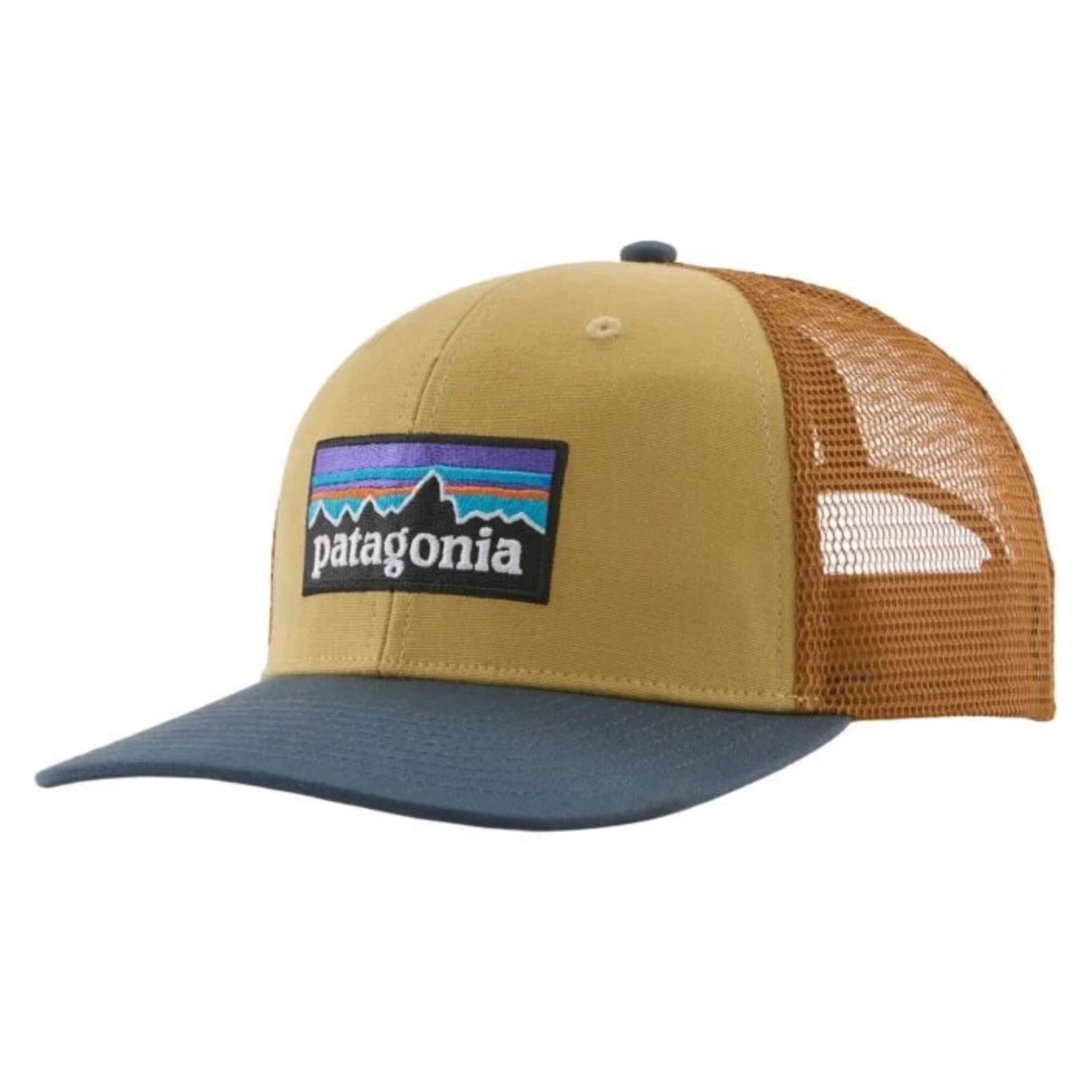 PATAGONIA P-6 Logo Trucker Hat Lynx Tan