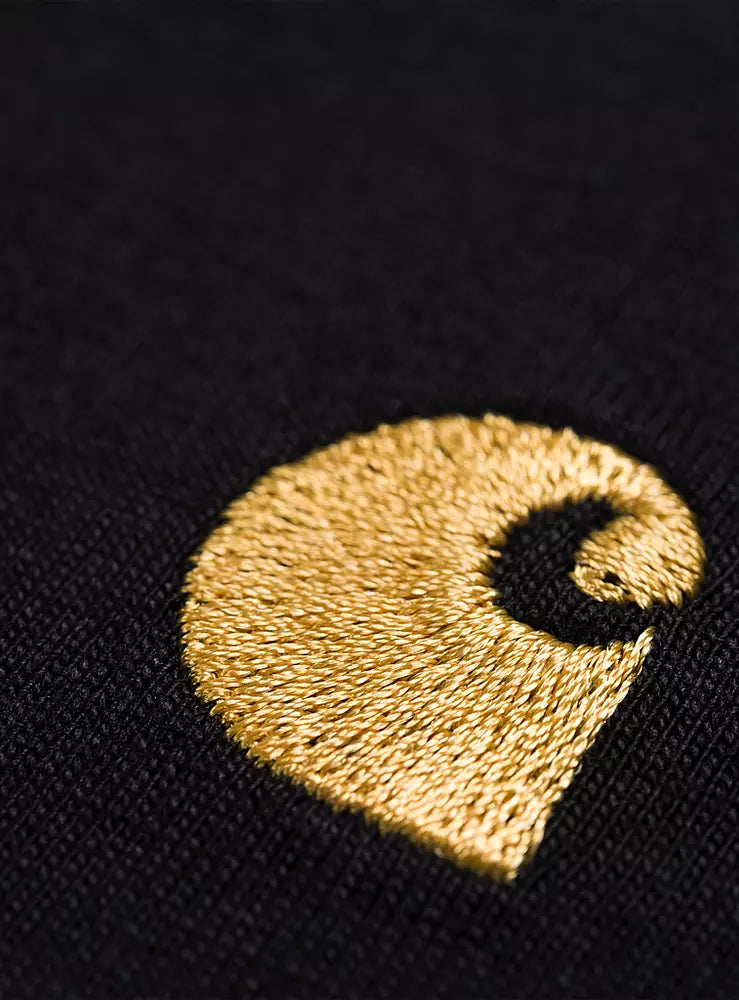 CARHARTT WIP S/S Chase T-Shirt Black Gold