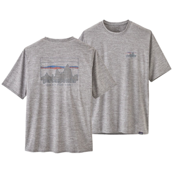 PATAGONIA Men's Capilene Cool Daily Graphic Shirt '73 Skyline: Feather Grey