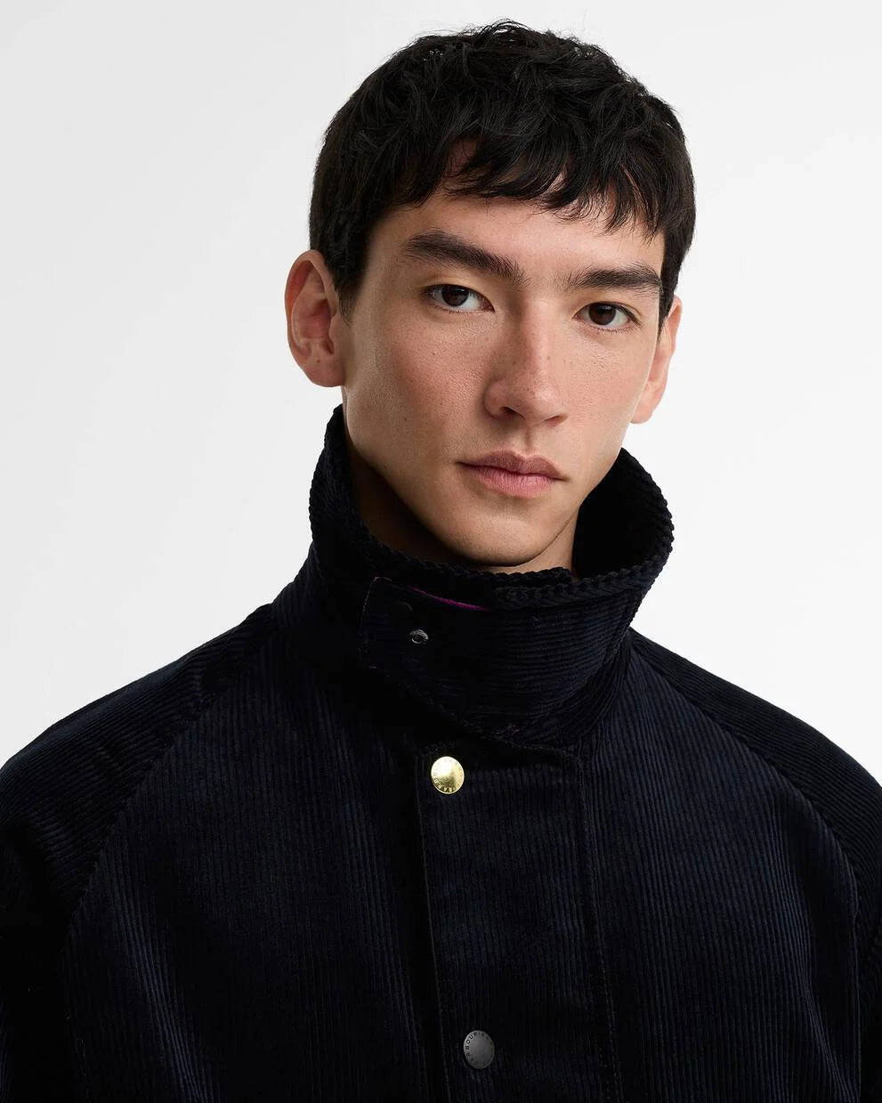 BARBOUR x Paul Smith Barbour Navy Cord Beaufort Casual Jacket