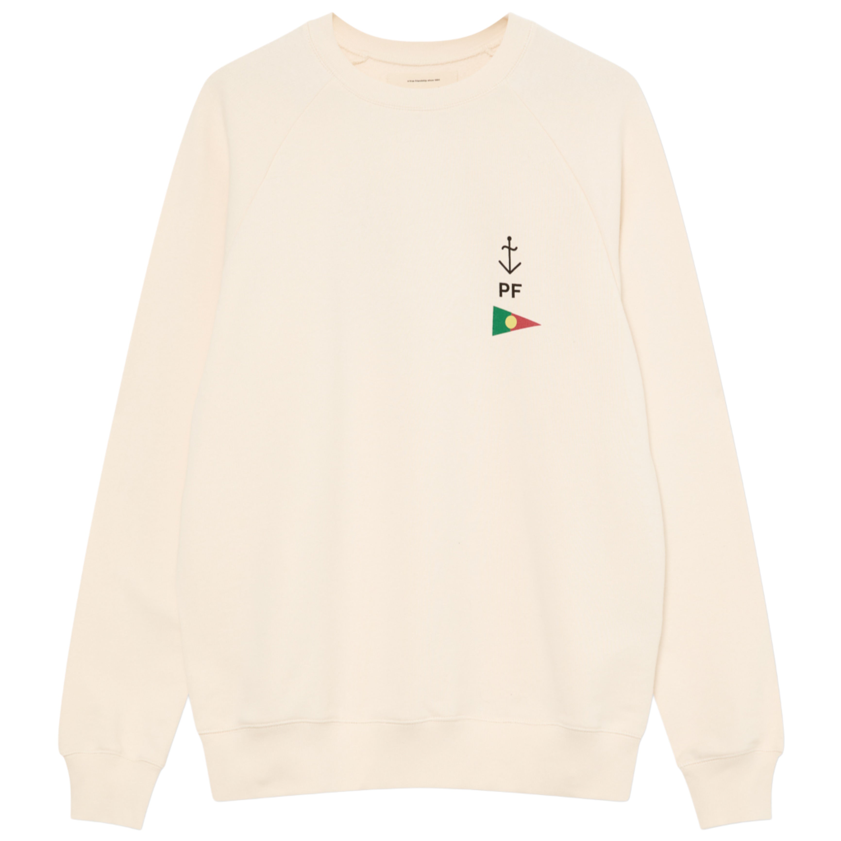 LA PAZ x Portuguese Flannel Cunha Vida Boa Off White Sweatshirt