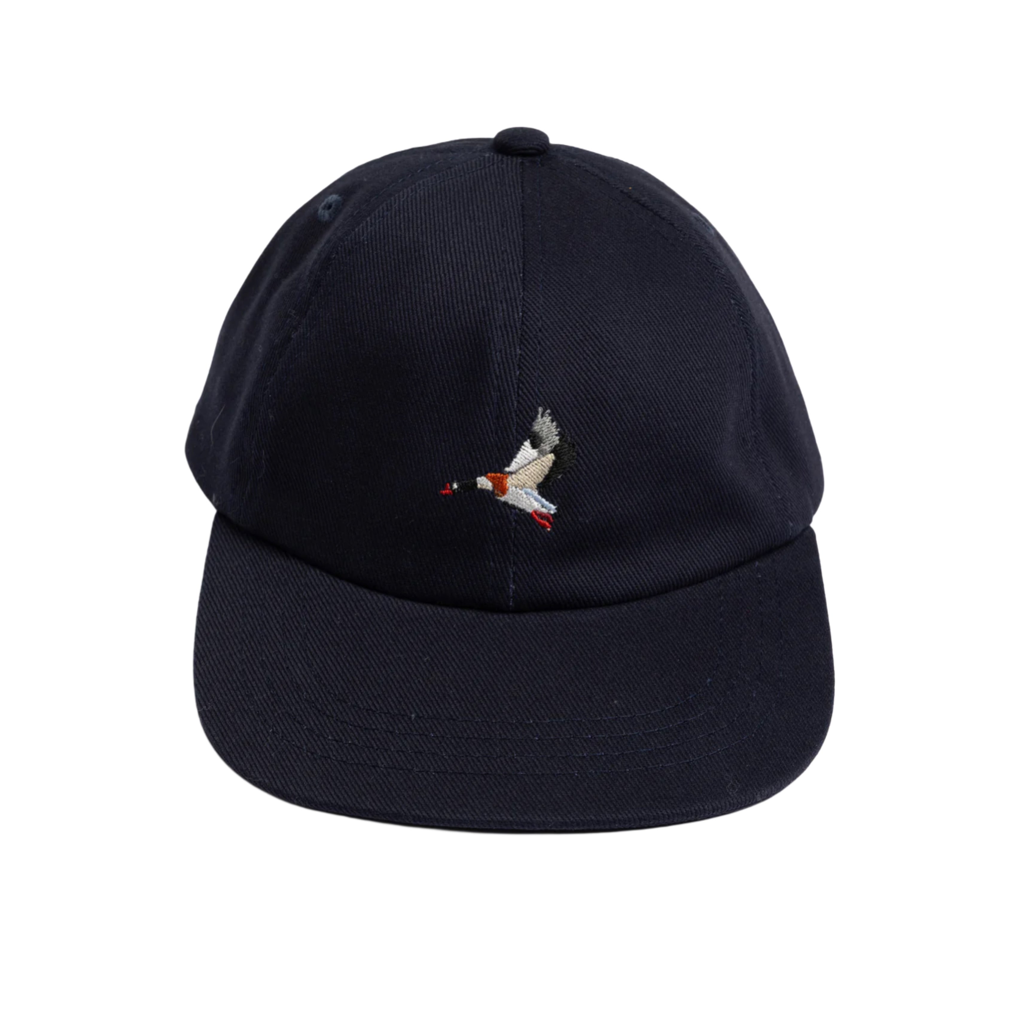 KESTIN Leuchars Cap in Navy Twill Duck Embroidery