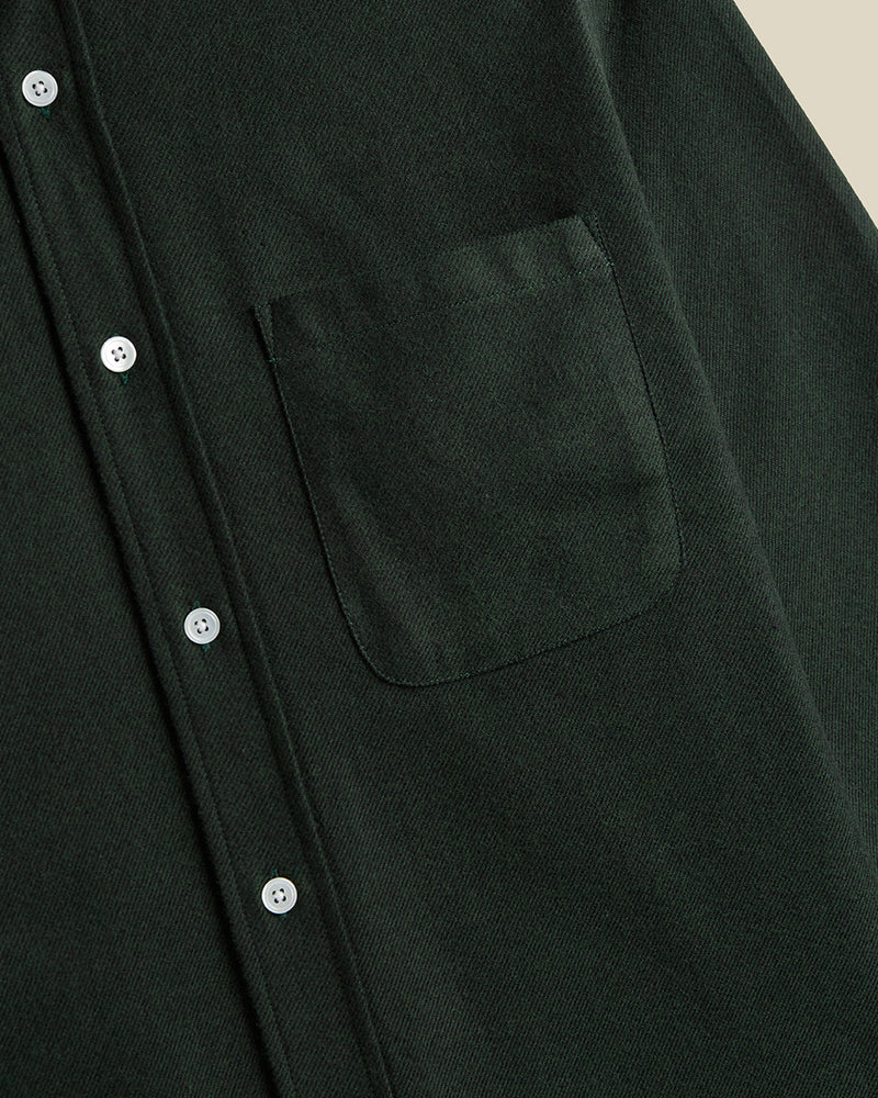 PORTUGUESE FLANNEL Teca 2.0 Forest Green Shirt