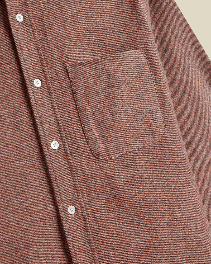 PORTUGUESE FLANNEL Teca 2.0 Brick Shirt