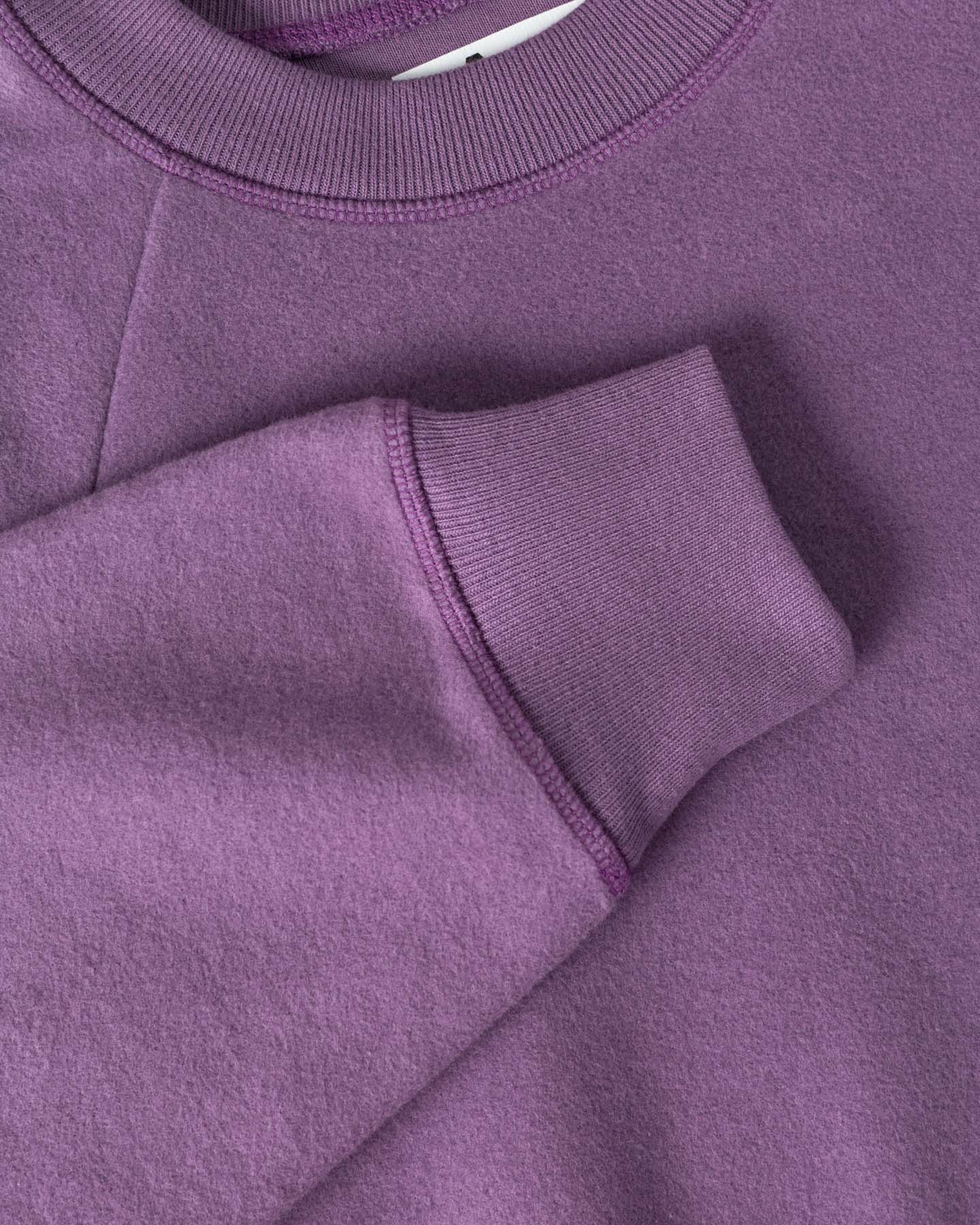 Sweat molletonné LA PAZ Cunha motif raisin