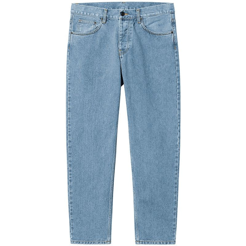 CARHARTT WIP Newel Pant Blue Stone Bleached