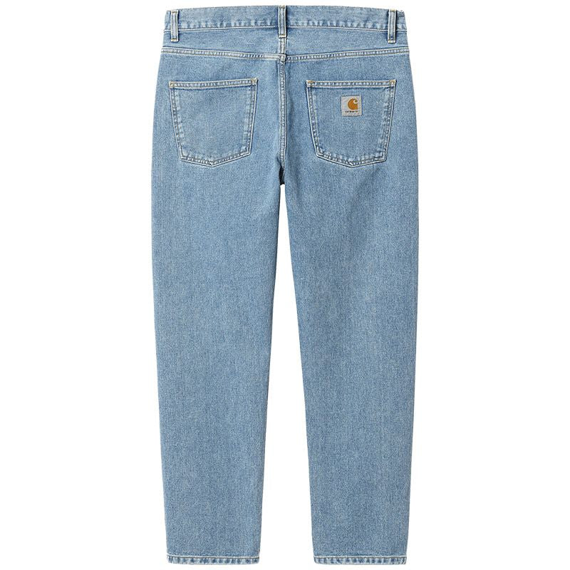 CARHARTT WIP Newel Pant Blue Stone Bleached