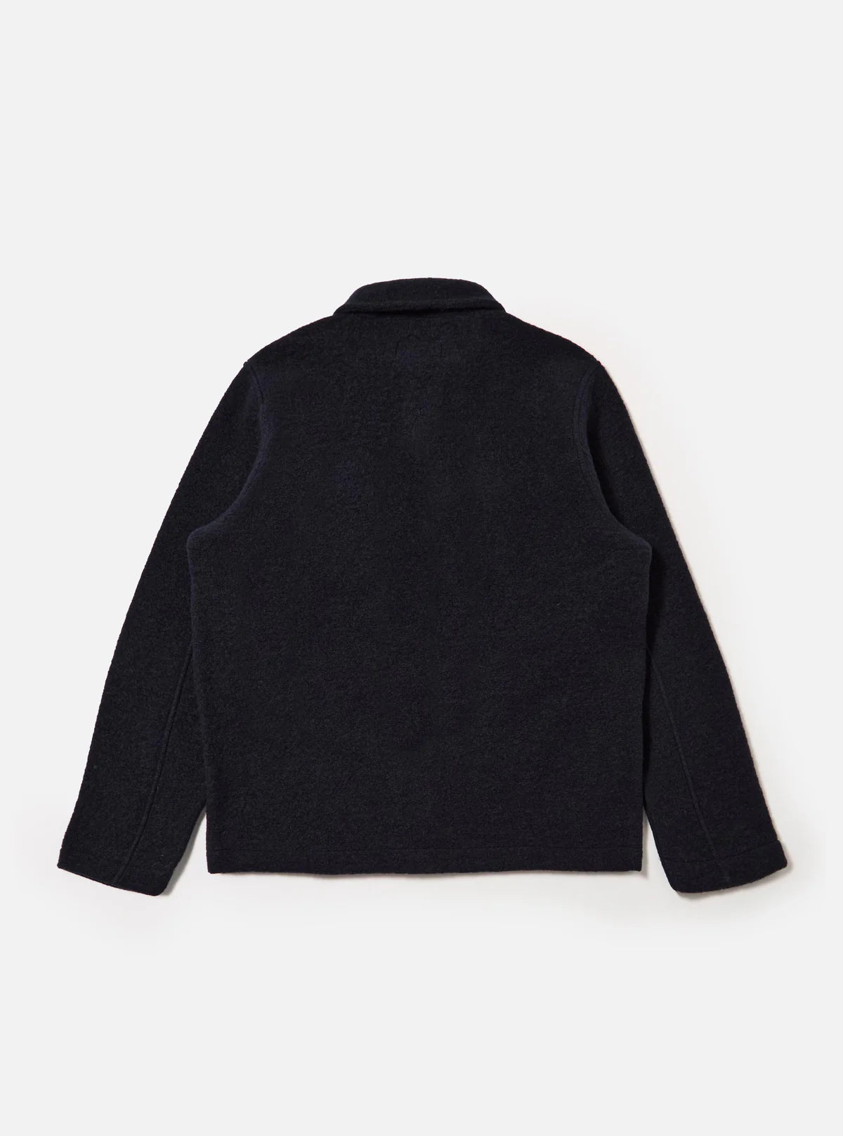 UNIVERSAL WORKS Navy Wool Fleece Field Jacket