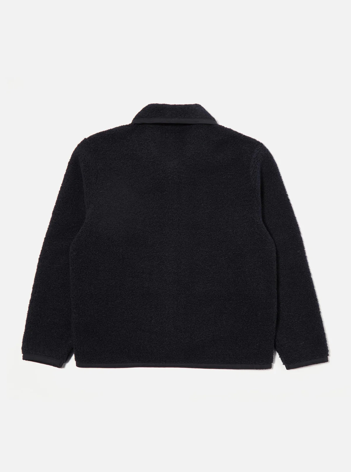 UNIVERSAL WORKS Navy Alvar Fleece Lancaster Jacket