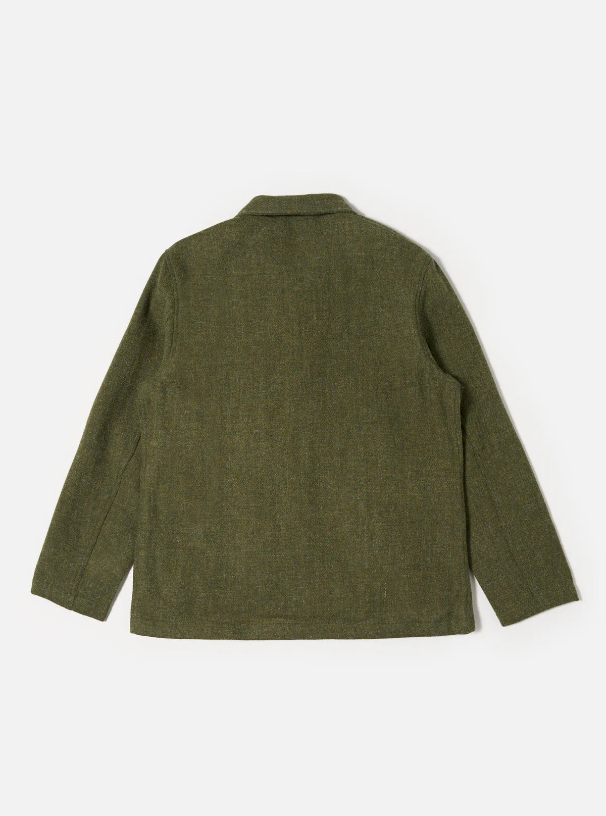 UNIVERSAL WORKS Green Harris Tweed Plaid Bakers Jacket