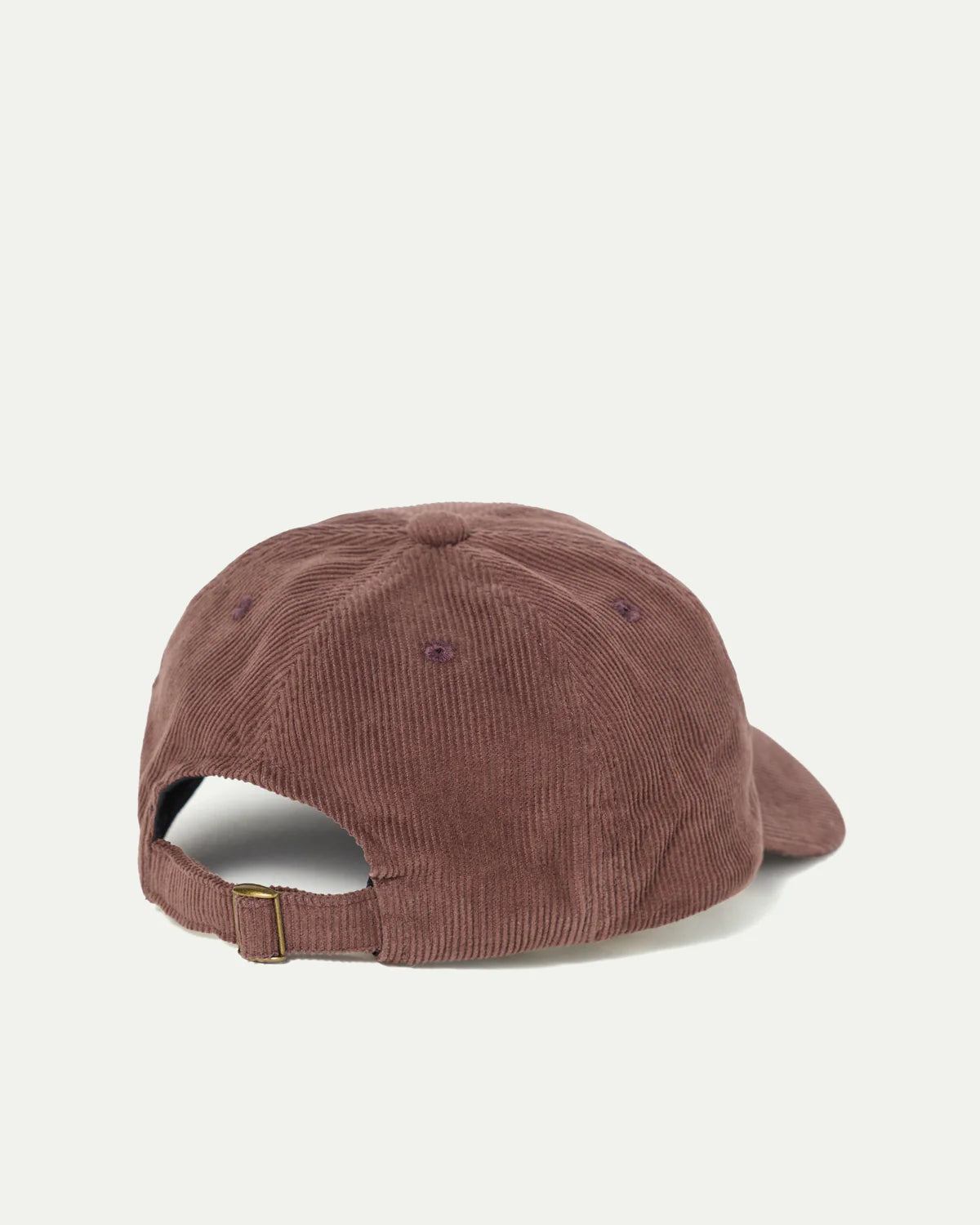 LA PAZ Santos Brown Roasted Yellow Logo Corduroy Cap