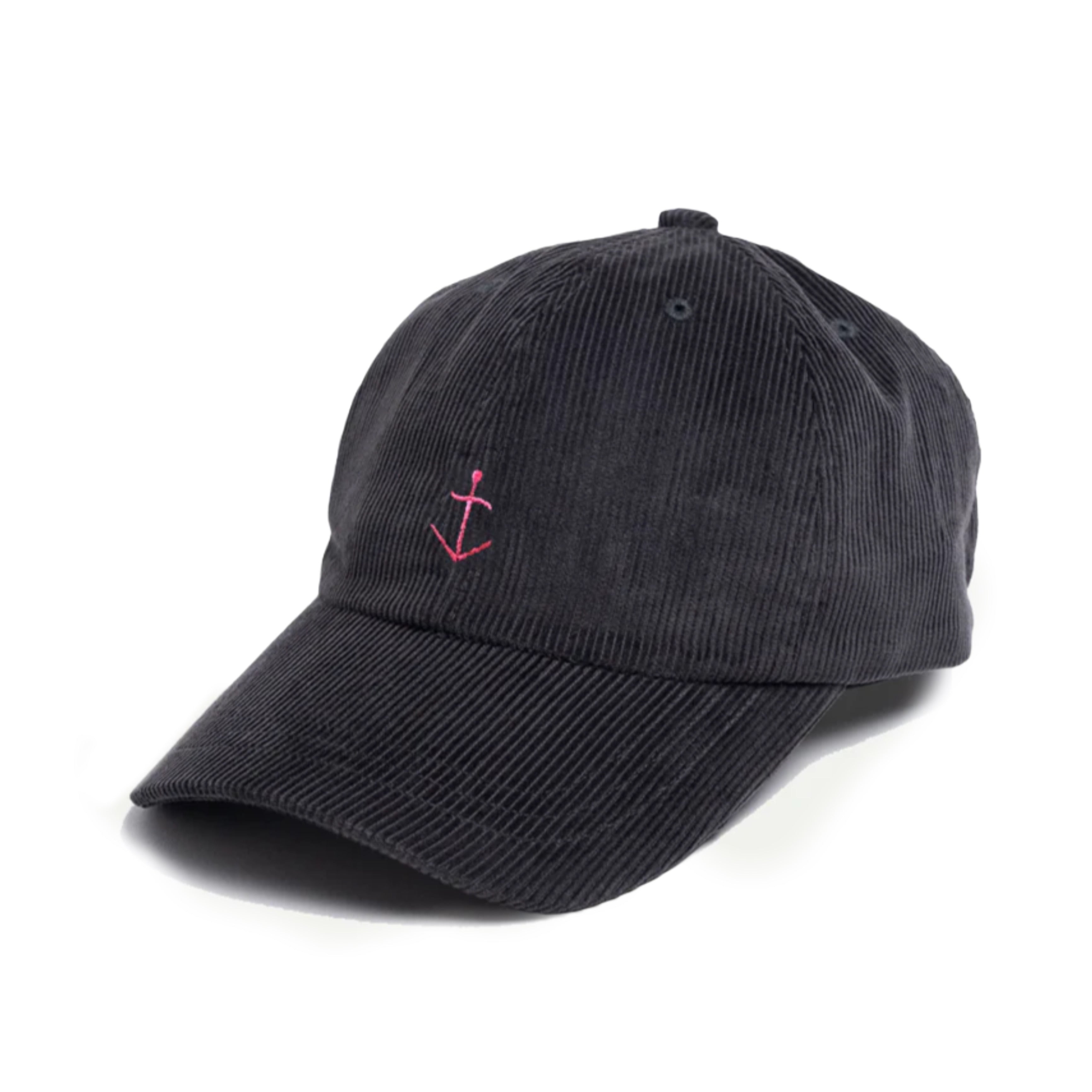 LA PAZ Santos Black Sand Bubble Logo Corduroy Cap