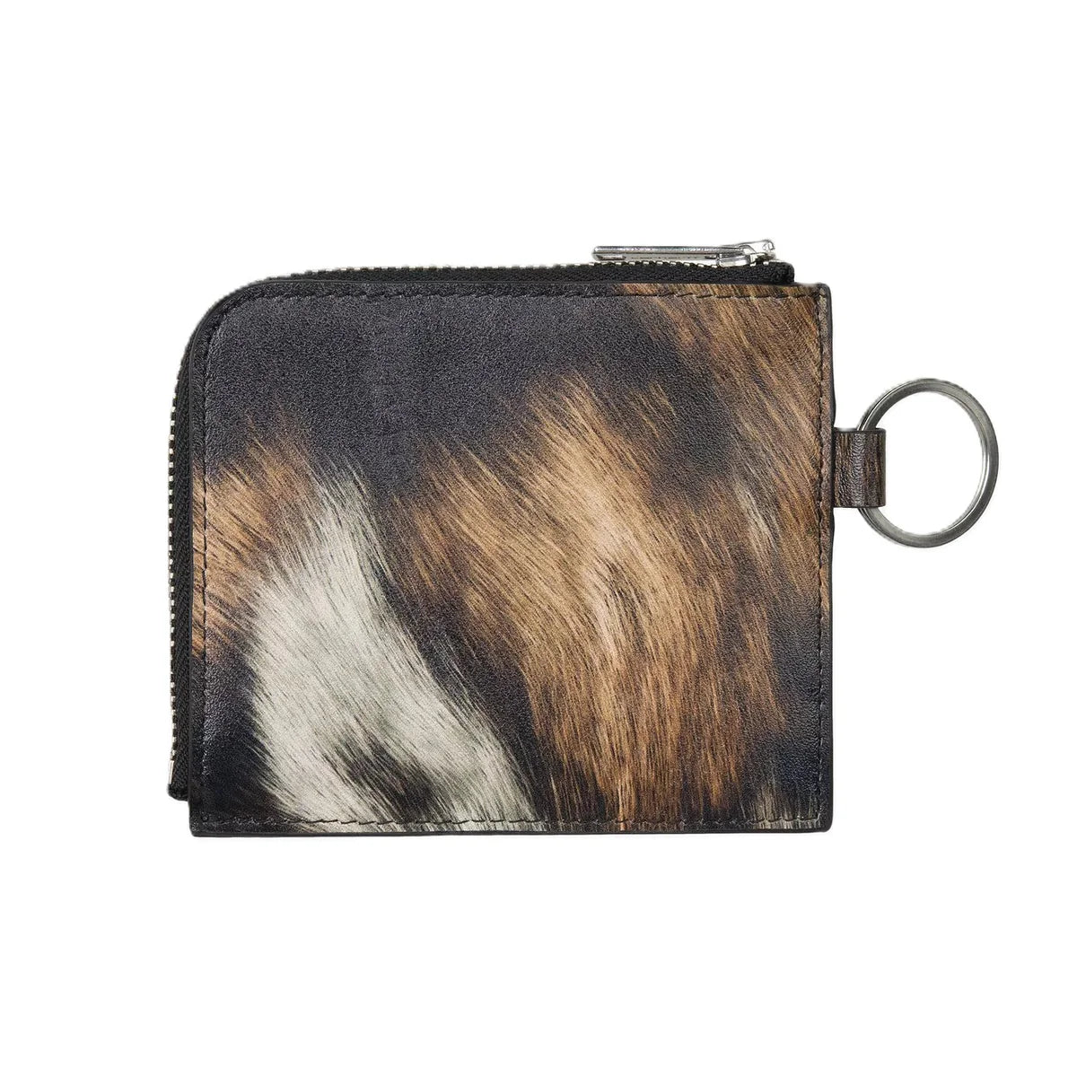 CARHARTT WIP Double Vegas Zip Wallet Wild Dog Silver
