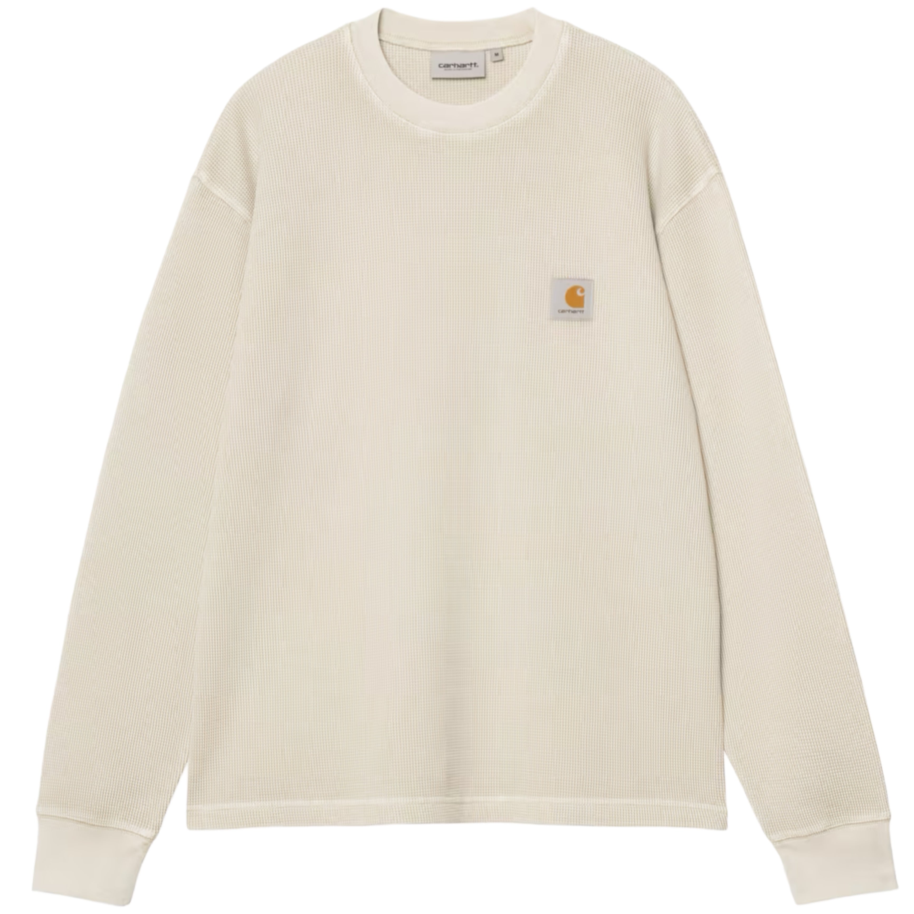 CARHARTT WIP L/S Vista Waffle T-Shirt Fleur De Sel