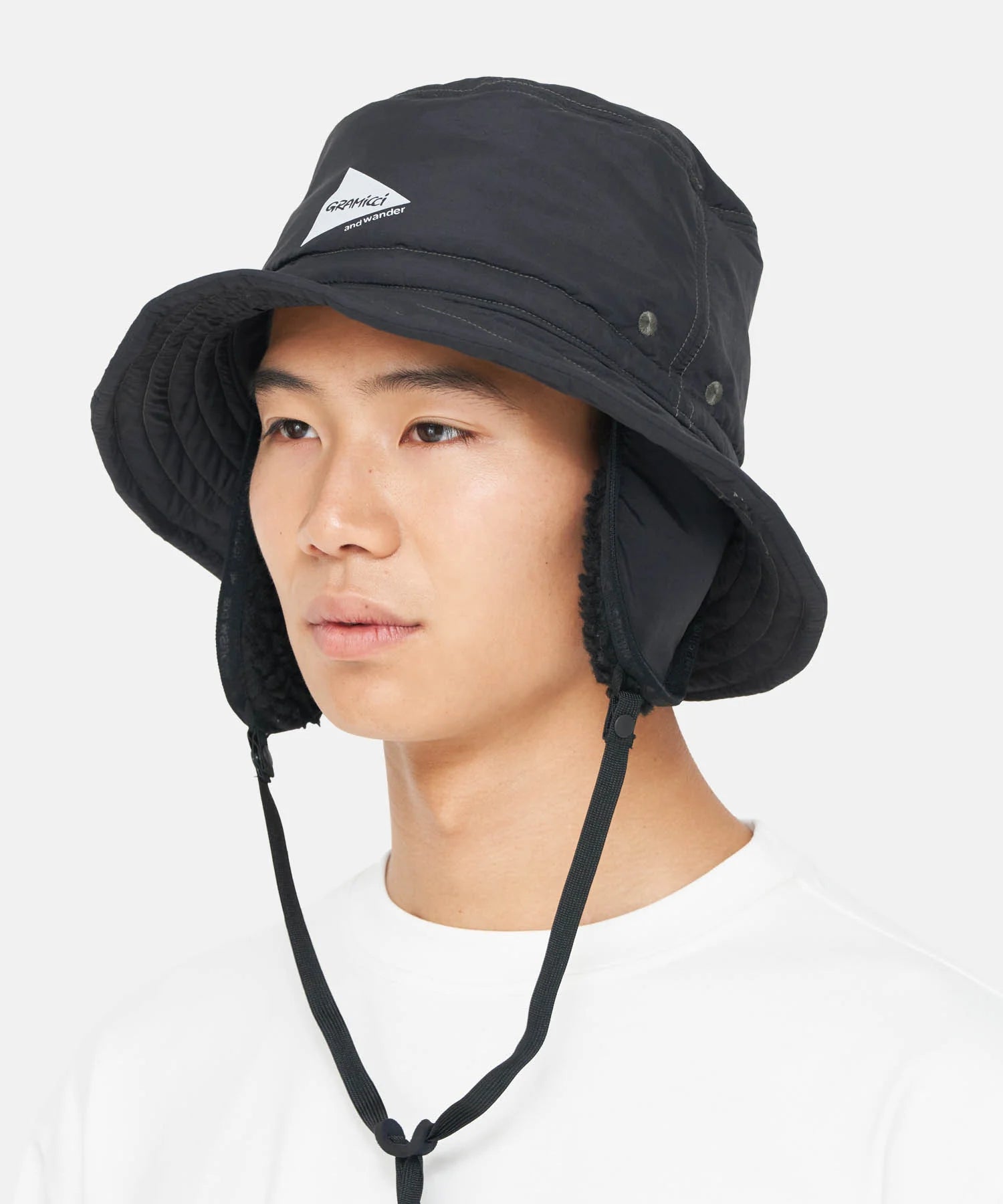 GRAMICCI X And Wander Padded Hat Black