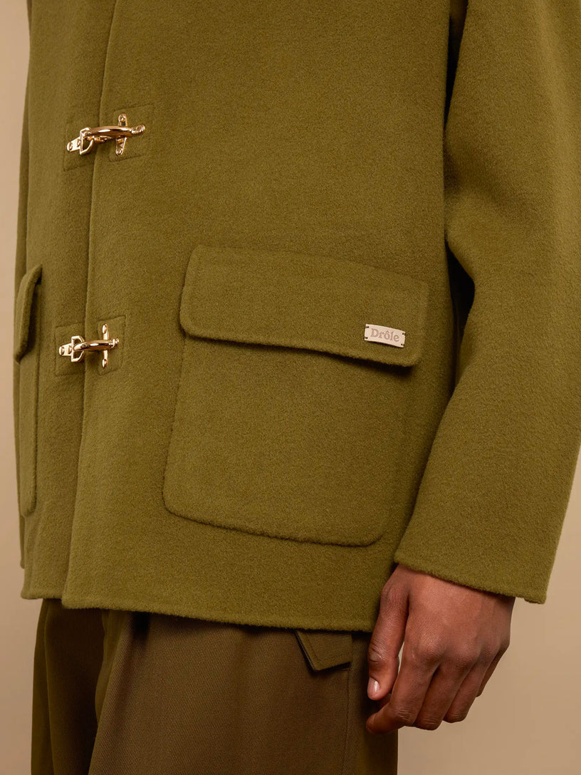 DRÔLE DE MONSIEUR La Veste Caban Khaki
