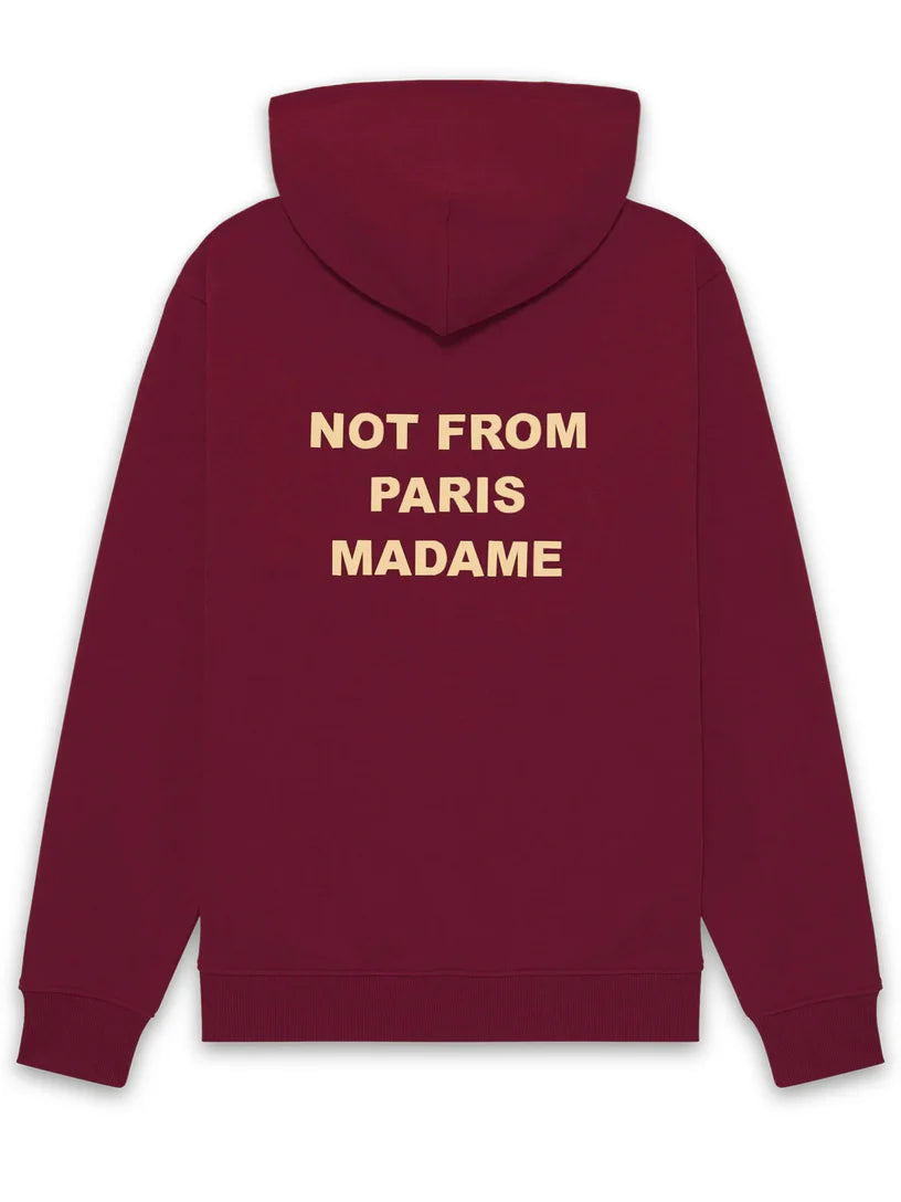DRÔLE DE MONSIEUR Le Hoodie Slogan Wine