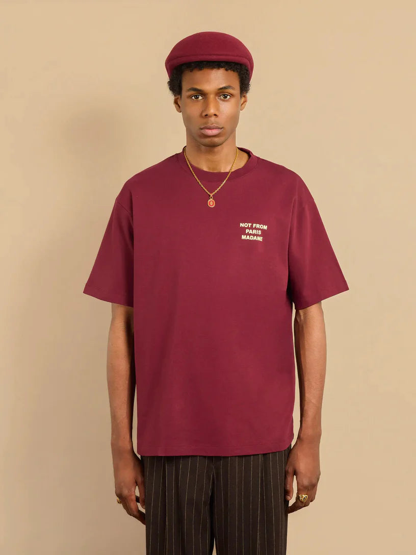 DRÔLE DE MONSIEUR Le T-Shirt Slogan Wine