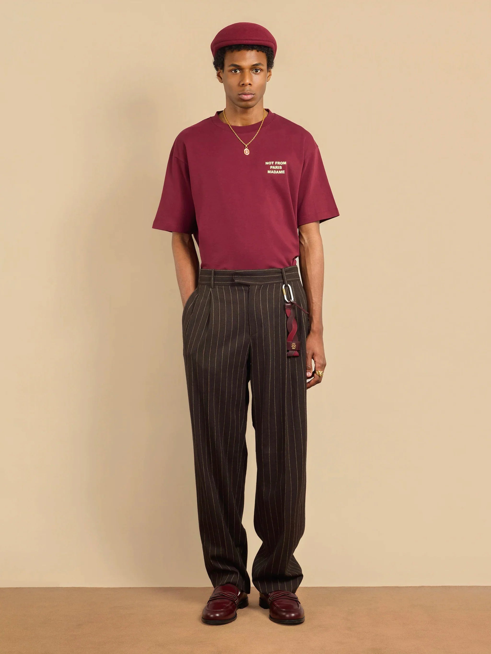 DRÔLE DE MONSIEUR Le T-Shirt Slogan Wine