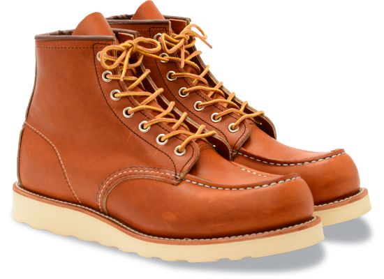 RED WING Classic Moc Style No. 875 Oro Legacy Leather