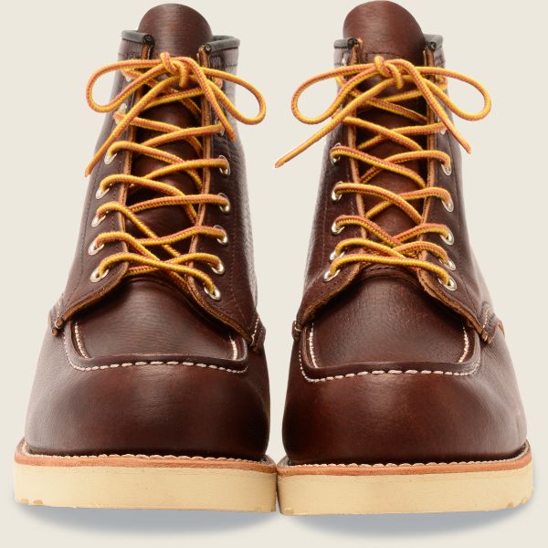 RED WING Classic Moc Style No. 8138 Brown Leather