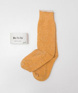 ROTOTO Double Face Socks Yellow