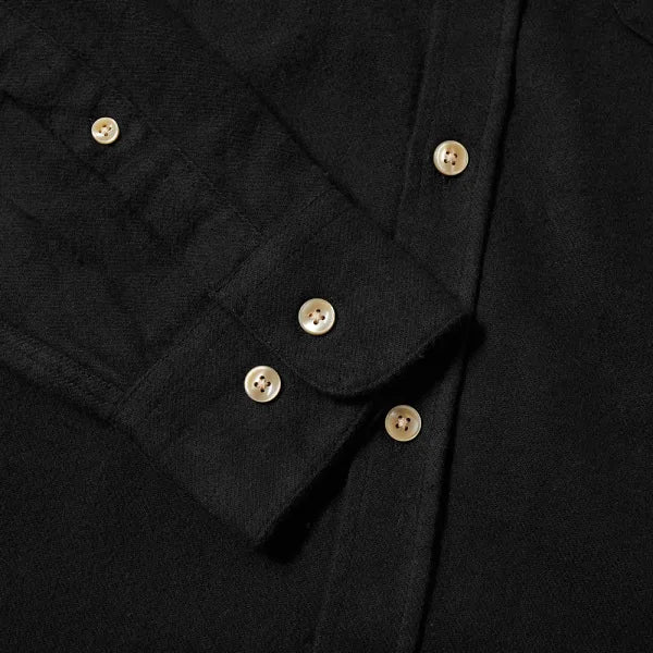 PORTUGUESE FLANNEL Teca Black Shirt