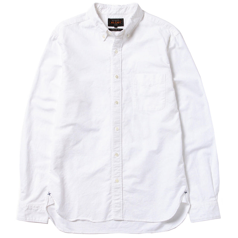BEAMS PLUS B.D. Oxford Shirt White