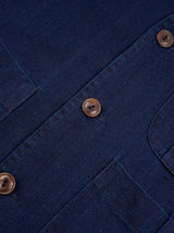 THE QUARTERMASTER Fisherman Vest Blue