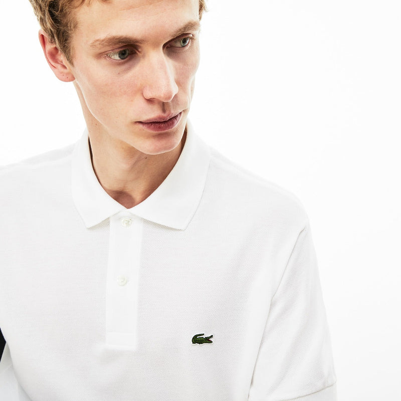 LACOSTE Classic Fit L.12.12 Polo Shirt White • 001