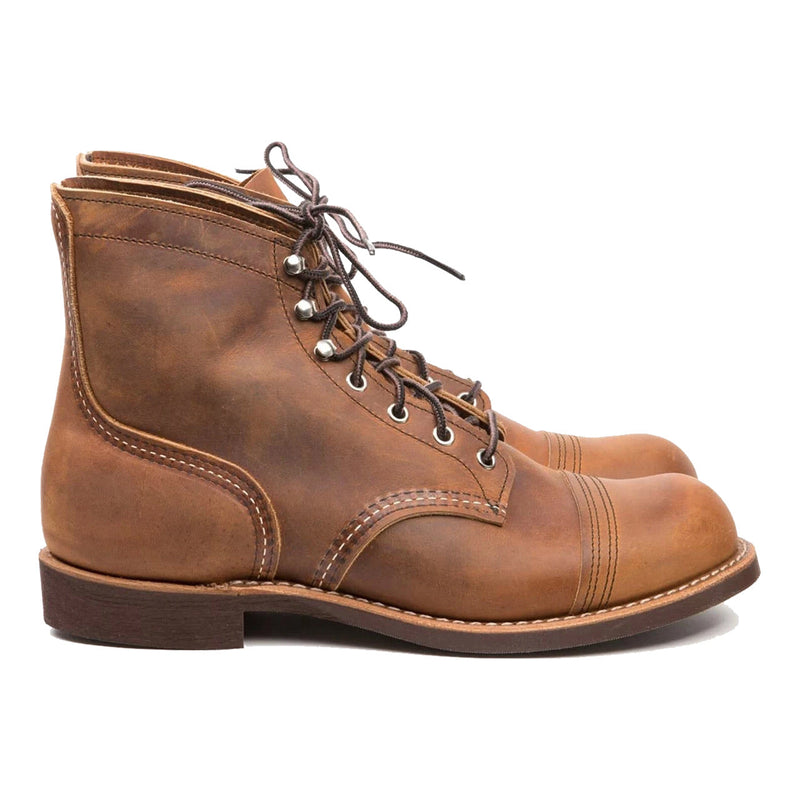 RED WING 8085 Iron Ranger Copper Rough & Tough Vibram