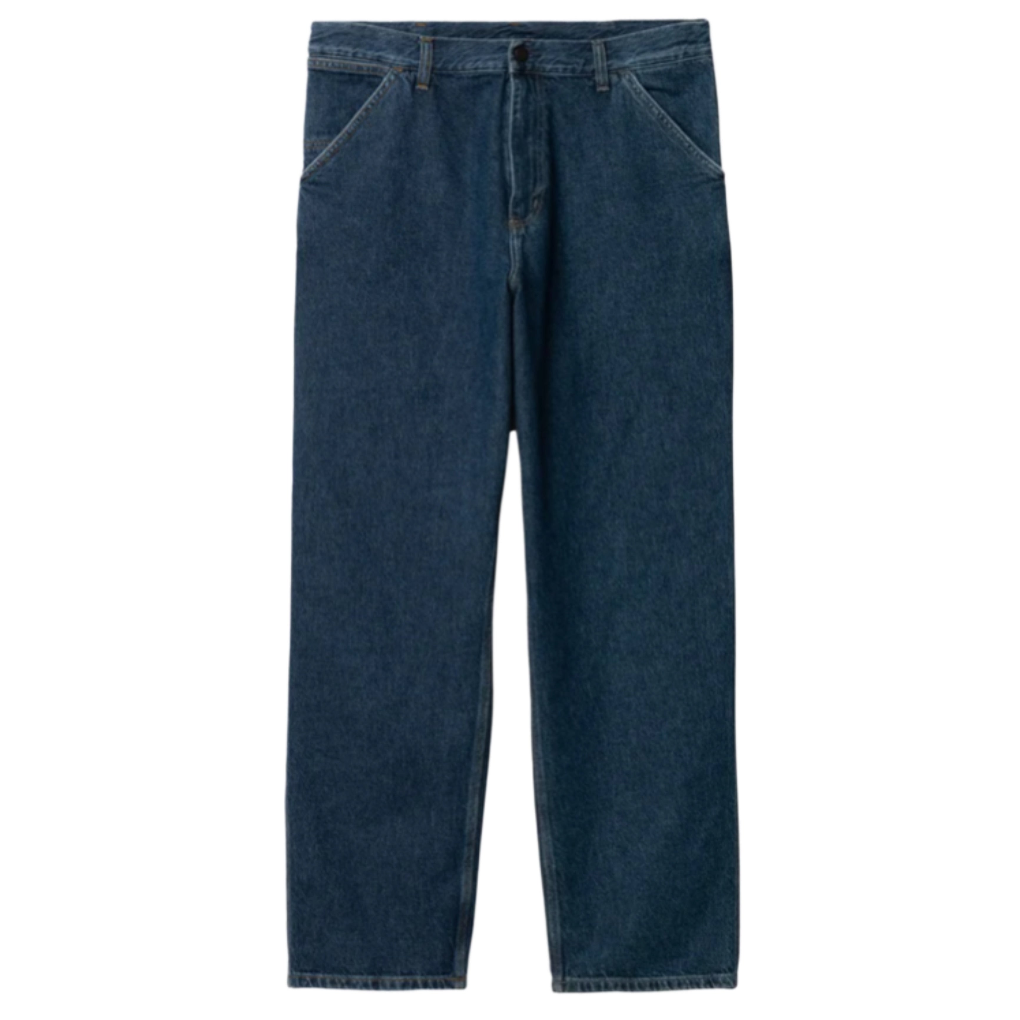 CARHARTT WIP Single Knee Blue Stone Washed