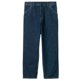 CARHARTT WIP Single Knee Blue Stone Washed