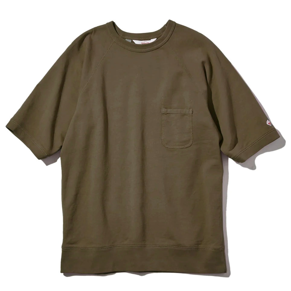 BATTENWEAR Sweat-shirt Reach Up à manches courtes vert olive