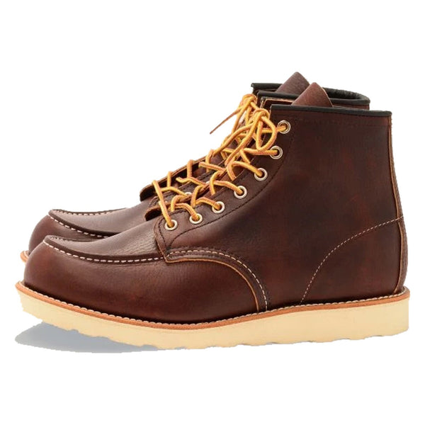 RED WING Classic Moc Style No. 8138 Brown Leather