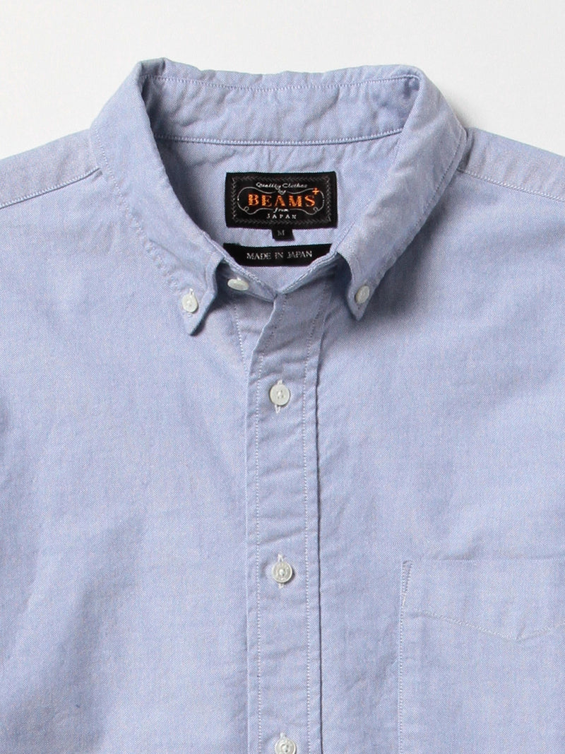 BEAMS PLUS B.D. Oxford Shirt Blue