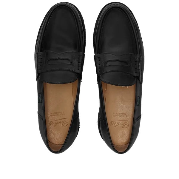 PARABOOT Reims Leather Loafer Black