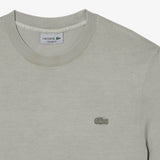 LACOSTE Plain Organic Cotton T-Shirt Light Green