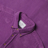 PORTUGUESE FLANNEL Lobo Purple Corduroy Shirt