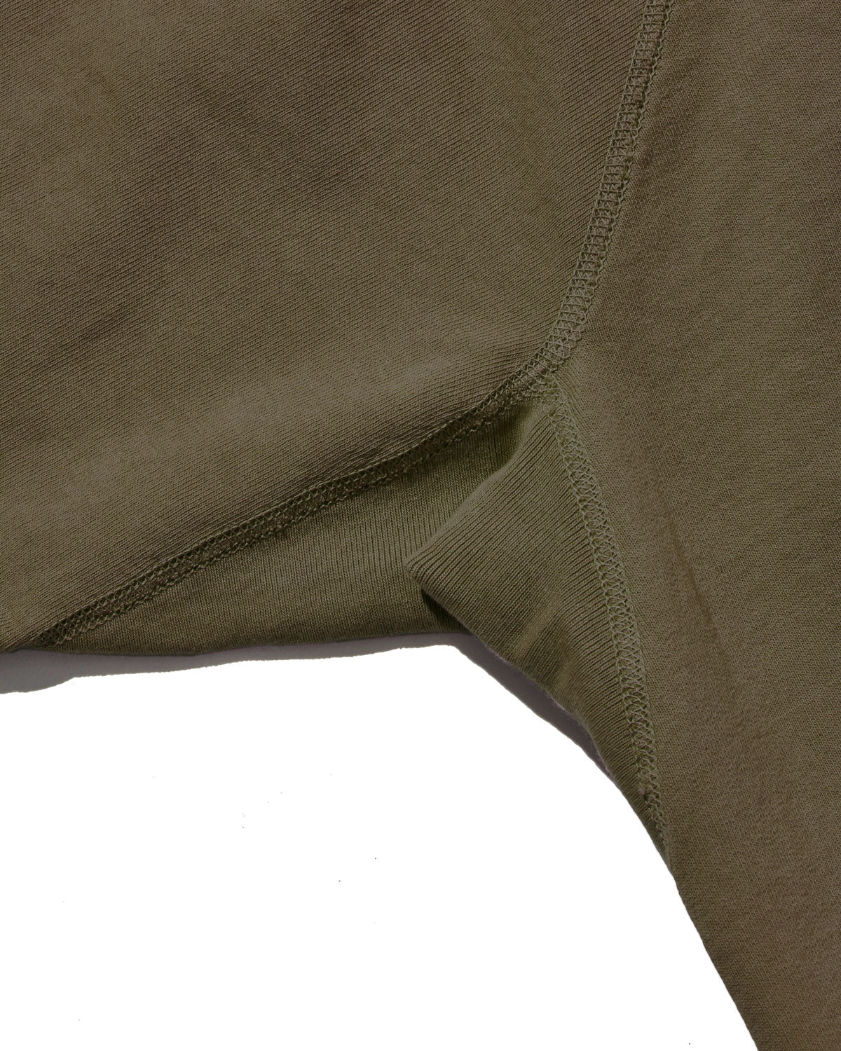 BATTENWEAR Sweat-shirt Reach Up à manches courtes vert olive