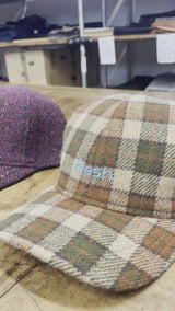 FRESH Shetland Wool Cap Bordeaux