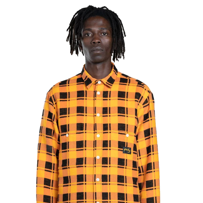 STAN RAY Flannel Shirt Burnt Orange