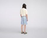 EDWIN Chiba Palm Shorts Ice Blue