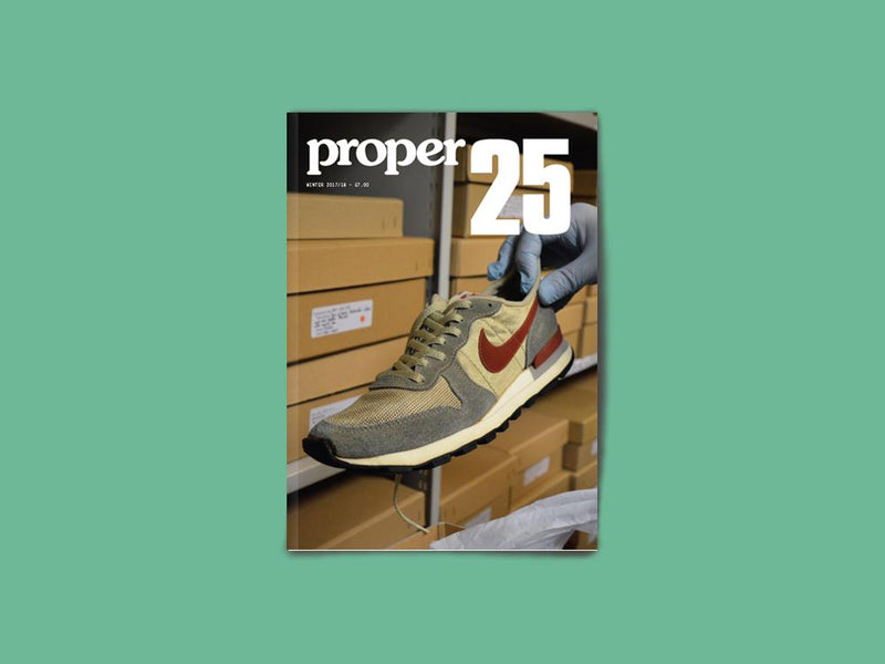 Proper Magazine Issue 25 - Swoosh Cover