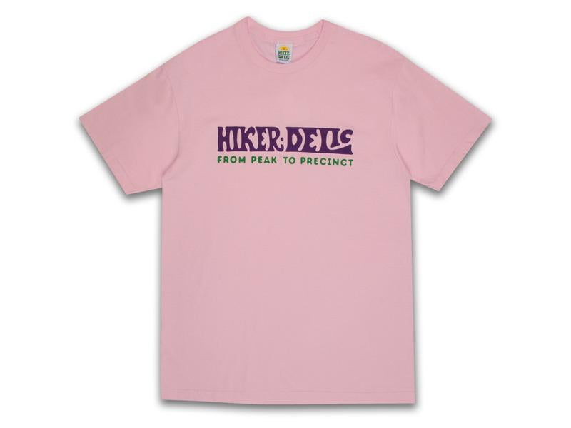 HIKERDELIC Text T-Shirt Pink