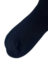 FRESH Cotton Mid-Calf Lenght Socks In Black