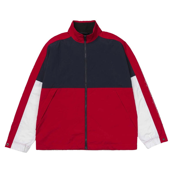 CARHARTT WIP Terrace Pullover Jacket Dark Navy Cardinal White 100% Nylon, 3.1 oz