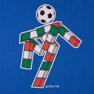 COPA Italy 1990 World Cup Ciao Mascot Blue T-Shirt